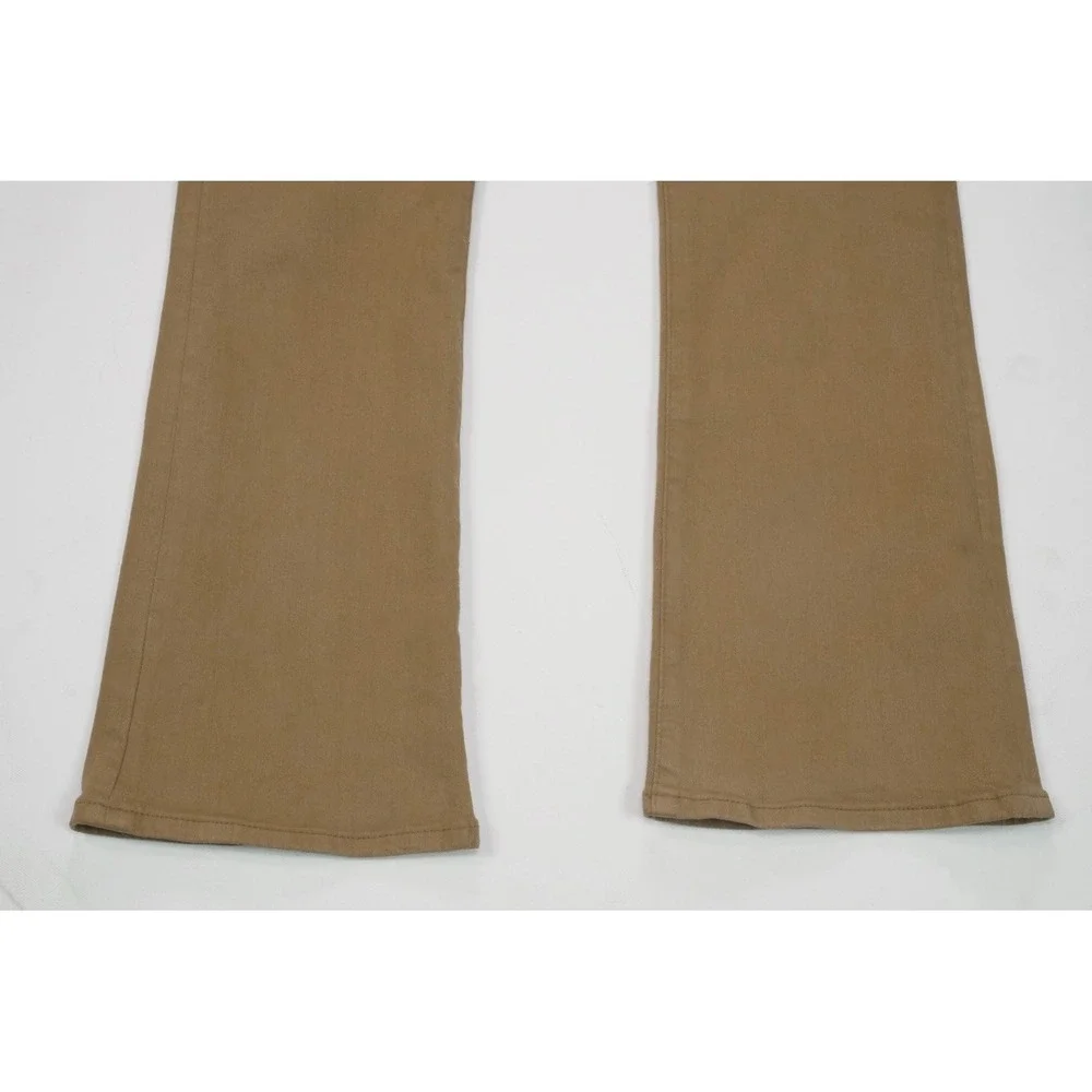 FRAME Le Crop Mini Boot Vicuna Brown Jeans Women's 28 Cropped Stretch - Picture 3 of 6